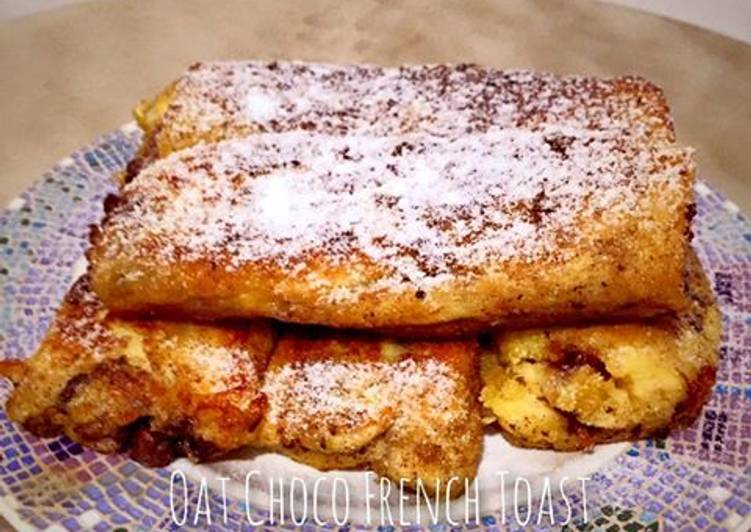 resep makanan Oat Choco French Toast