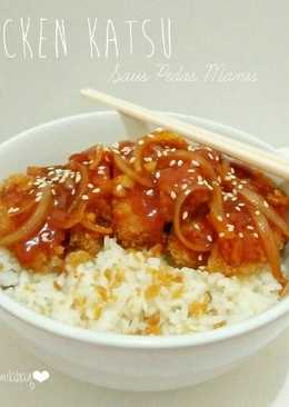 Chicken Katsu Saus Pedas Manis