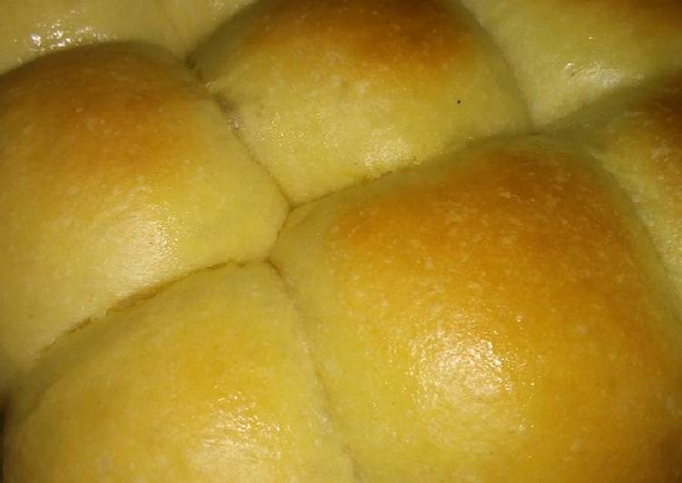 bahan dan cara membuat Roti kasur/ roti sobek super lembut banget #recook