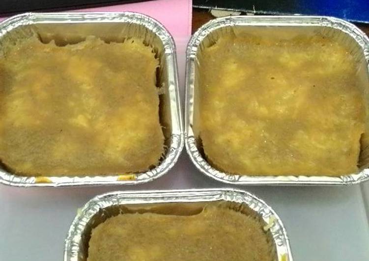 resep makanan Puding kukus (Remake from failed roti kukus)