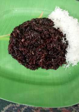 Urap ketan hitam