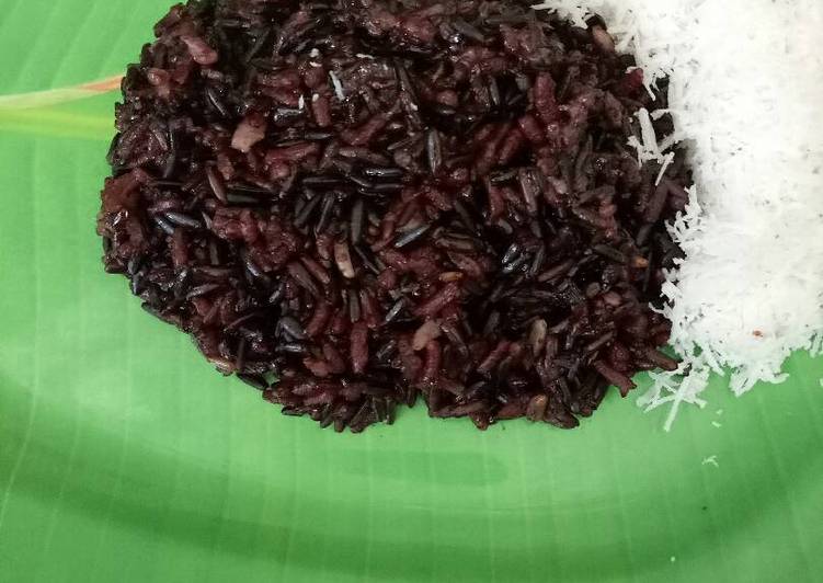 gambar untuk resep Urap ketan hitam