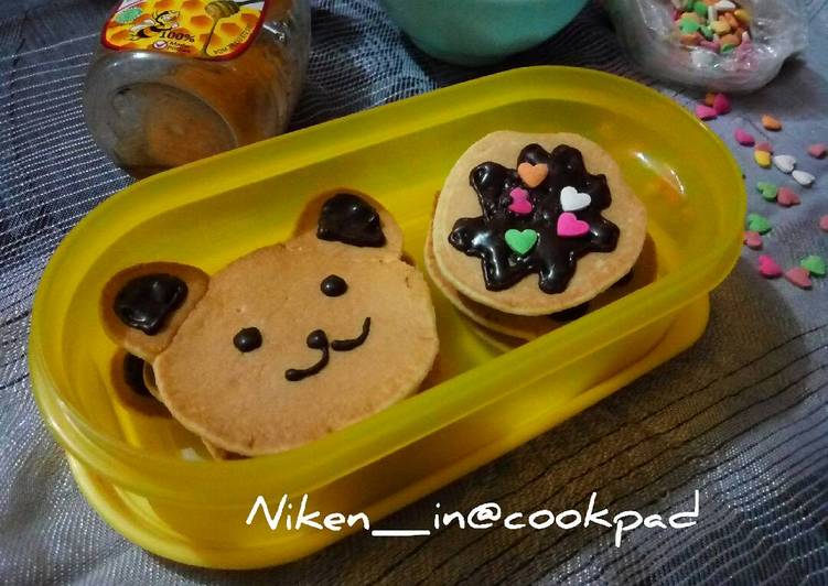 gambar untuk resep Pancake unyu (bekal anak)