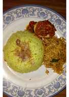 Nasi kuning sederhana ala anak kost