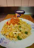Nasi goreng jagung blue band