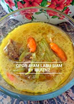 Opor Ayam Labu Siam