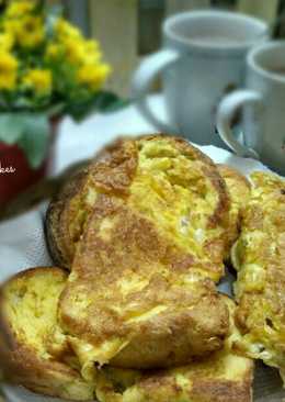 French toast alias roti goreng telur ala Lin's cakes