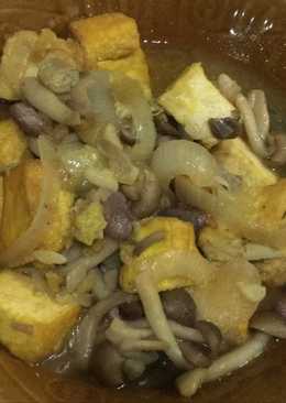 Cah jamur tahu