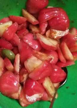 Rujak jambu air mertua