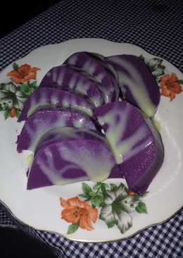 Puding ubi ungu