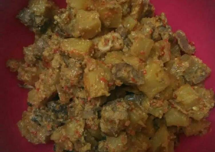 resep makanan Sambal kentang ampela ati
