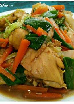 Ayam tumis saos teriyaki