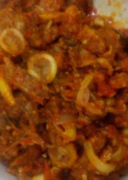 #Cumi #Tempe #SausTomat ala Miranda