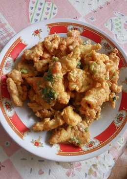 Dori crispy saus telur asin