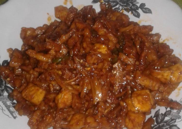 resep makanan Tempe Tahu Sambal