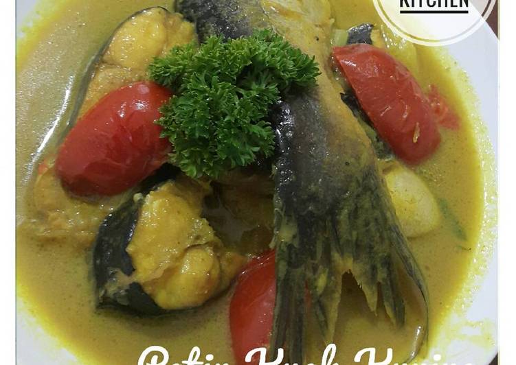 resep lengkap untuk Patin kuah kuning