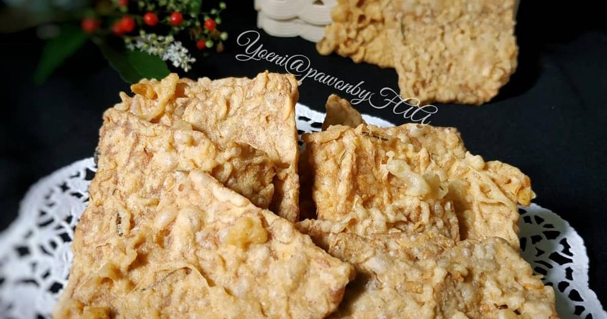 145 resep tempe keripik crispy enak dan sederhana Cookpad