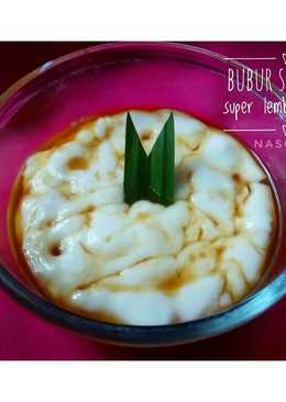 Bubur sumsum kuah kinca 1: 10 (super lembuut)