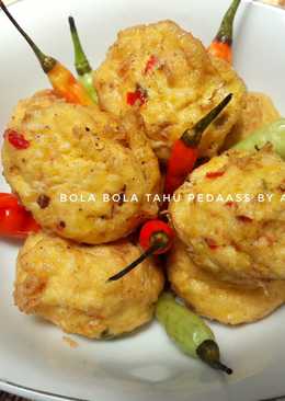 Bola Bola Tahu Pedas