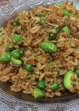 Nasi goreng pete pedas