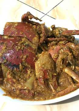 Kepiting Saus Padang