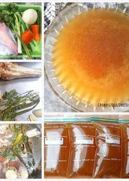 Kaldu Tulang Sapi/Beef Brown Stock Homemade