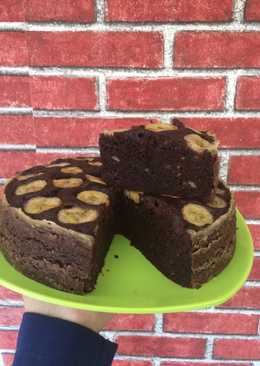 Brownies pisang (kukus)