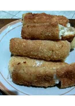 Roti Tawar Keju Mozarella