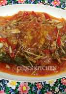 Ikan Siakap 3 rasa ala Thai
