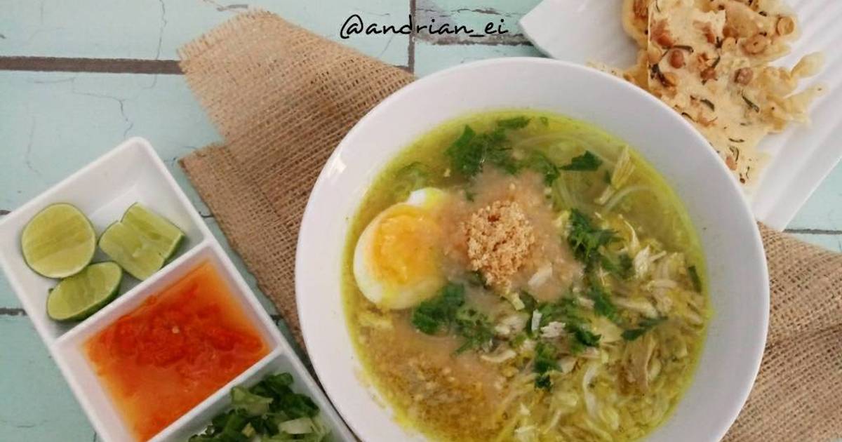 14 resep soto ayam ambengan enak dan sederhana Cookpad