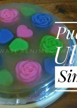 Puding Ulang Tahun Simpel