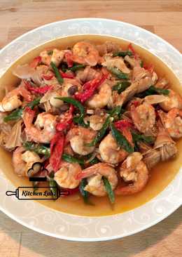 Tauco udang kembang tahu