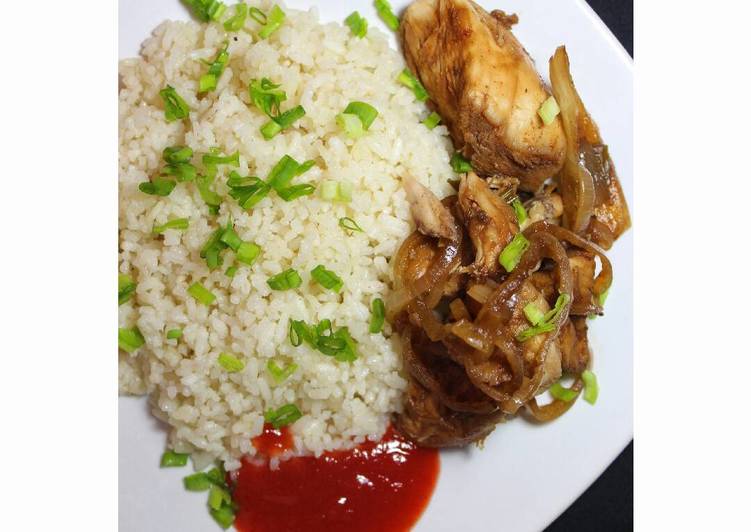 resep makanan Nasi Ayam Hainan