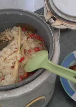 Nasi liwet teri jengki