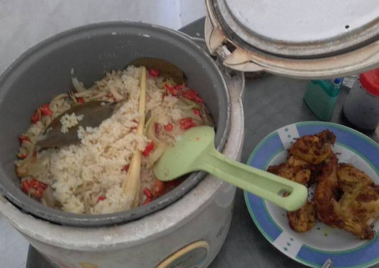gambar untuk resep Nasi liwet teri jengki