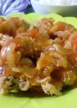 Udang cumi kriuk asam manis madu