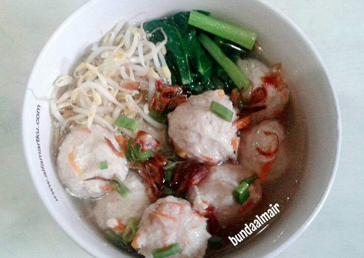 gambar untuk resep makanan Bakso Ayam Wortel Keju, fav. Sikecil