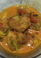 Ayam Goreng Bumbu Gulai Pedas#BikinRamadanBerkesan