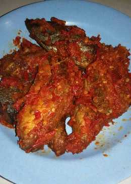 Ayam balado alias ayam dicabein