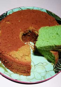 Chiffon Cake Pandan Tepung Beras