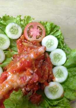 Ceker ranjau / ceker pedas