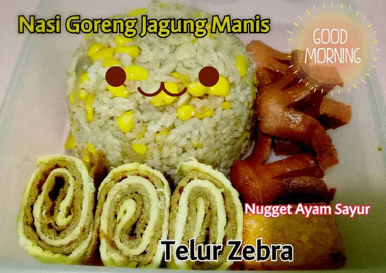 resep lengkap untuk Bekal Suami - Nasi Goreng Jagung Manis