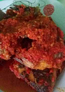 Nila goreng balado