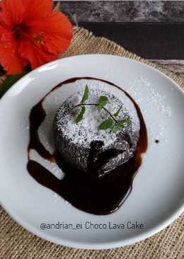 Choco Lava Cake (Kukus - Tanpa Mixer)