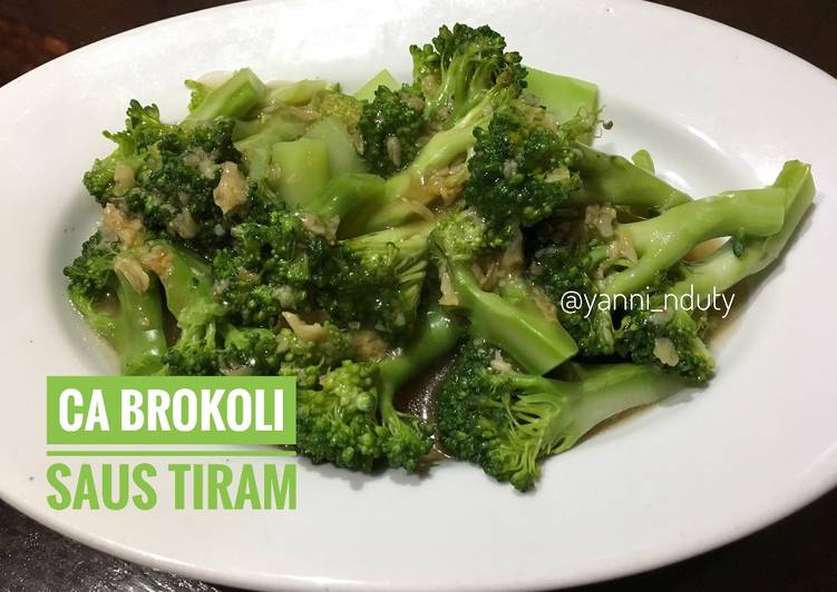 Resep Ca Brokoli Saus Tiram