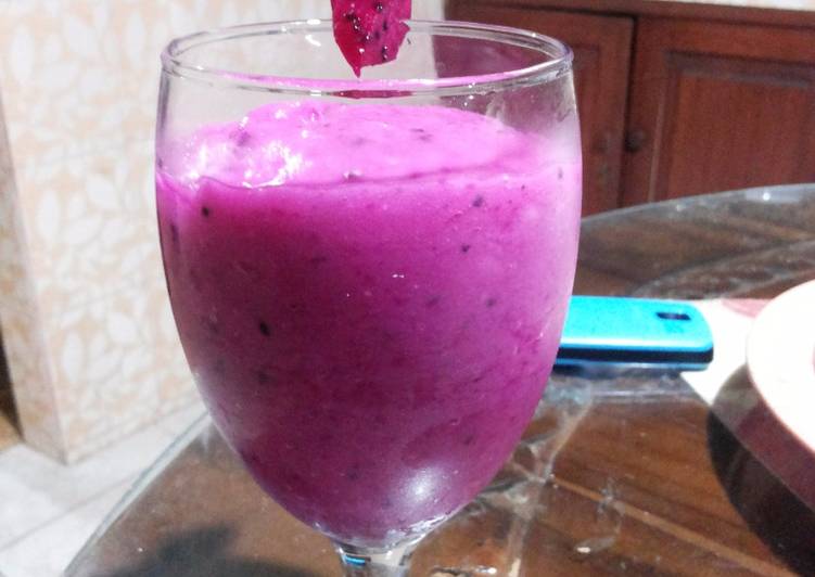 Resep Membuat Jus Naga | Resep Bunda Rumahan