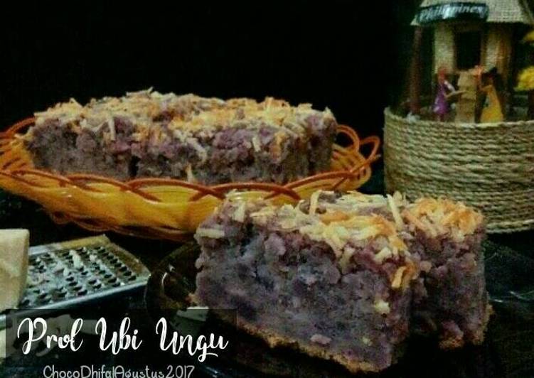 resep makanan Prol ubi ungu