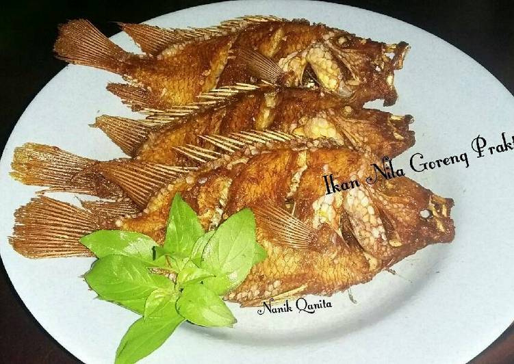 resep lengkap untuk Ikan Nila Goreng Praktis#BantuMantenBaru