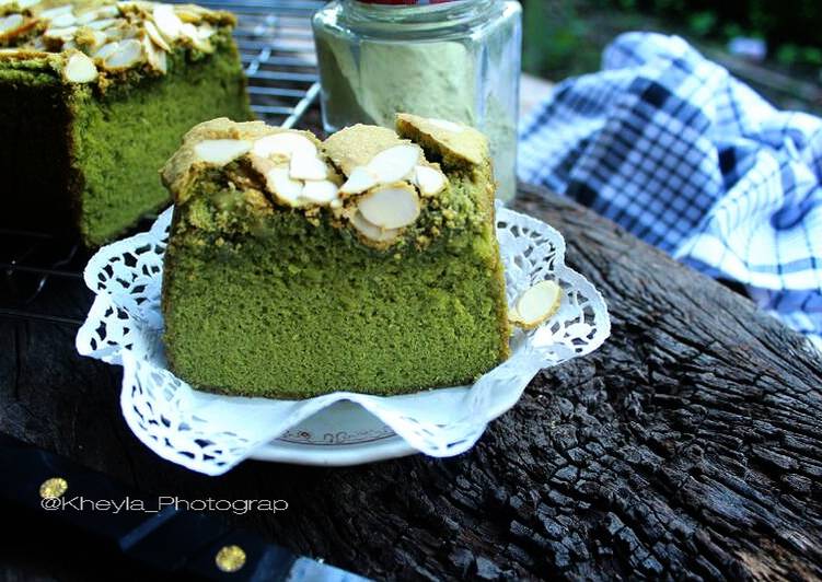 resep lengkap untuk Triple Green Tea Brownies No sp / bp ala khey