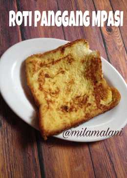 French toast simple (roti panggang utk MPASI)